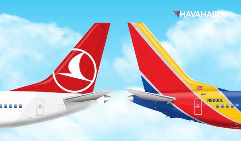 Southwest Airlines ile Türk Hava Yolları arasında Stratejik Ortaklık