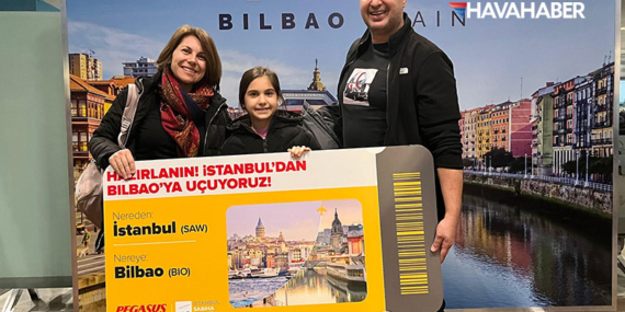 Sabiha Gökçen’den Avrupa’ya yeni hat: Bilbao uçuşları başladı!