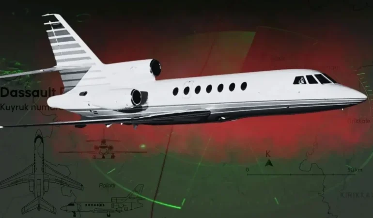 düşen libya uçağı