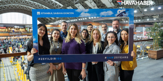 İstanbul Sabiha Gökçen (ISG) Uluslararası Havalimanı 25 yaşında!