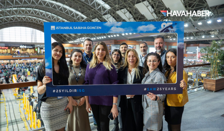 İstanbul Sabiha Gökçen (ISG) Uluslararası Havalimanı 25 yaşında!