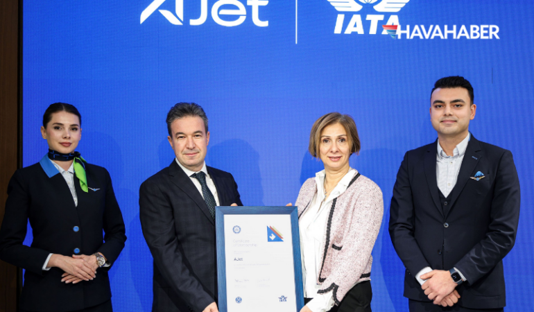 AJet IATA sertifika