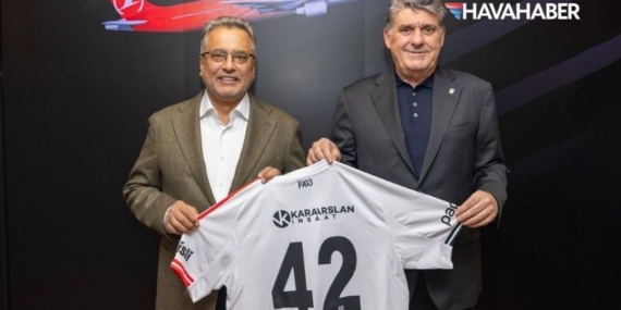 Beşiktaş’tan Türk Hava Yolları’na Ziyaret: Serdal Adalı, Ahmet Bolat ile Bir Araya Geldi