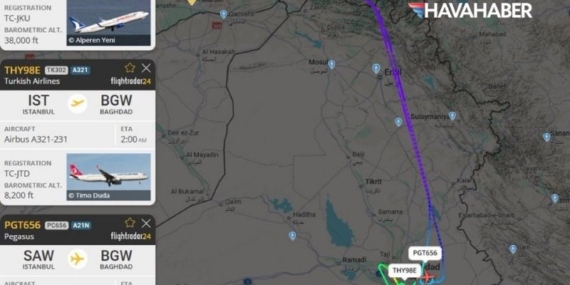 Bağdat Havalimanının teknik arıza nedeniyle kapatıldı: Türk uçakları geri döndü