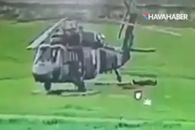 Black Hawk’a yıldırım kabusu Pervane dağıldı, asker hastanelik oldu!