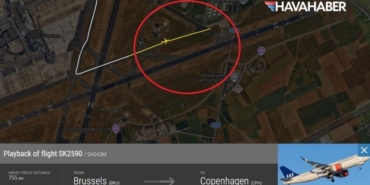 Brüksel’de faciadan saniyelerle dönüldü Pist sanıp taksi yolunda gaza bastı, yakıt depolarına metreler kala durdu!