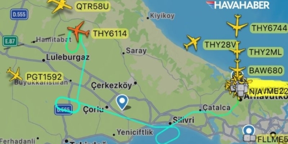 İstanbul semalarında hareketli dakikalar: ULS’ye ait kargo uçağı rotayı değiştirdi, havada tur atıp geri döndü!