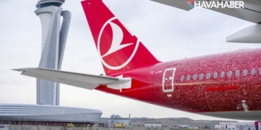 THY'nin 500'üncü uçağının özel uçuşu en çok takip edilen uçuş oldu