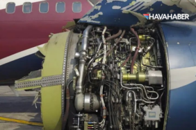 uçak motor arızası