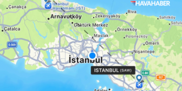 AJet İGA SAW uçuşu