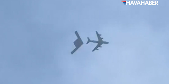 B-21 Raider ilk kez havada yakıt ikmali yaparken görüntülendi