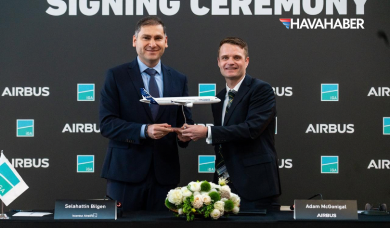 İGA airbus imza