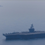 İran Devrim Muhafızları Abraham Lincoln Uçak Gemisi 4 İran füzesiyle hedef alındı