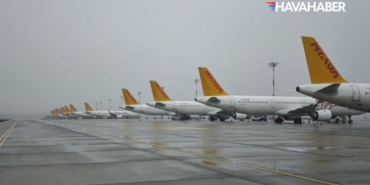 Pegasus olumsuz hava koşulları nedeniyle 76 seferini karşılıklı iptal etti