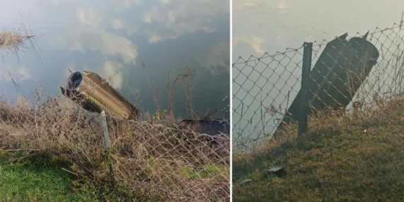 İran’dan atılan füzenin parçası Hatay’a düştü