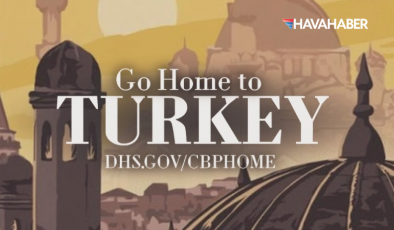 ABD Türkler evine dön