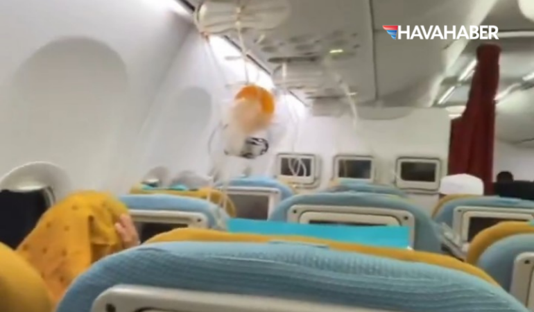 Bali-Cakarta Seferinde Oksijen Maskesi Paniki Sriwijaya Air Uçağında Beklenmedik Olay!