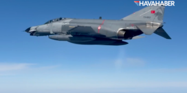 Karadeniz’de F-4E2020 ile Eğitim Uçuşu