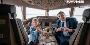 Mavi Gök Havacılık’tan 23 Nisan’da Anlamlı Etkinlik Çocuklar Apronda Buluştu