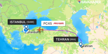 Pegasus iran uçağı