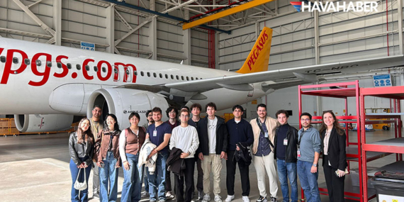 Pegasus’tan Genç Mühendislere İlham Veren Buluşma: İTÜ Öğrencileri Hangarda