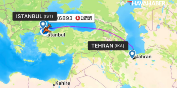 THY Uçağı 54 Gün Sonra Tahran’dan Döndü!