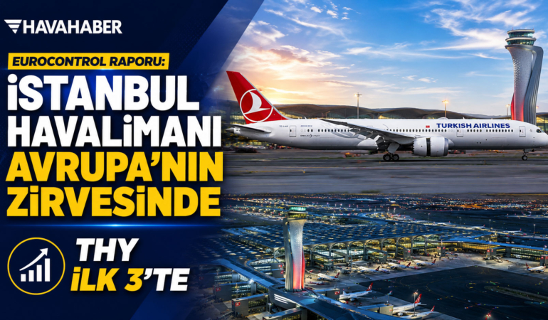 EUROCONTROL-Raporu--İstanbul-Havalimanı-Avrupa’nın-Zirvesinde,-THY-İlk-3’te-