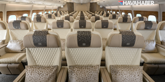 Emirates, yenilenen ilk A380 uçağını hizmete aldı