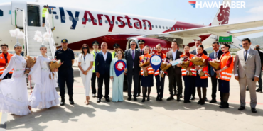 Gazipaşa-Alanya’dan Almatı ve Astana’ya direkt uçuşlar başladı