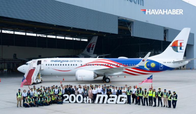Gökyüzünde Yarım Asırlık Sadakat Malaysia Airlines, Boeing’den 200’üncü Uçağını Teslim Aldı!