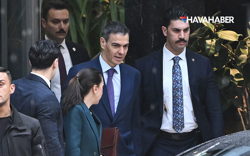 İspanya Başbakanı Sanchez, Ankara’dan ayrıldı