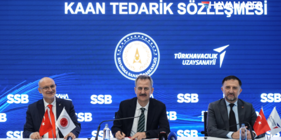 SSB ile TUSAŞ arasında Milli Muharip Uçak KAAN için tedarik sözleşmesi imzalandı