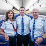 Southwest’te Duygulandıran İlk Uçuş Aynı Kokpitte 3 Nesil Pilot