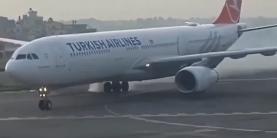 THY’nin Katmandu seferinde acil tahliye