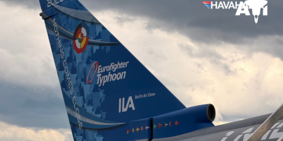 Eurofighter’lar ilk kez Türk bayrağıyla havalandı!