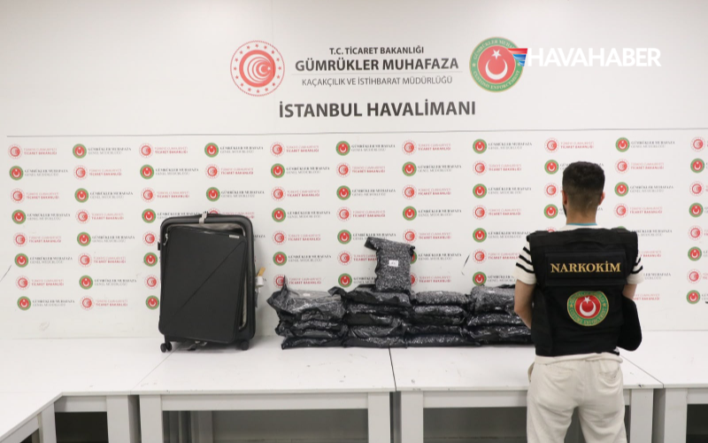 İstanbul Havalimanı’nda Dev Uyuşturucu Operasyonu: 20 Milyon
