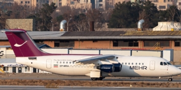 Mehr Airlines’in RJ 100 tipi uçağı