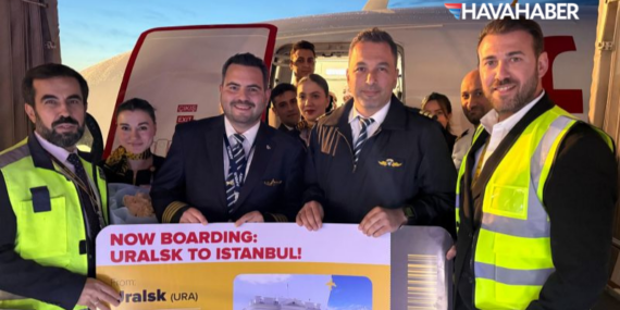 Pegasus’un İstanbul-Uralsk Uçuşları Başladı