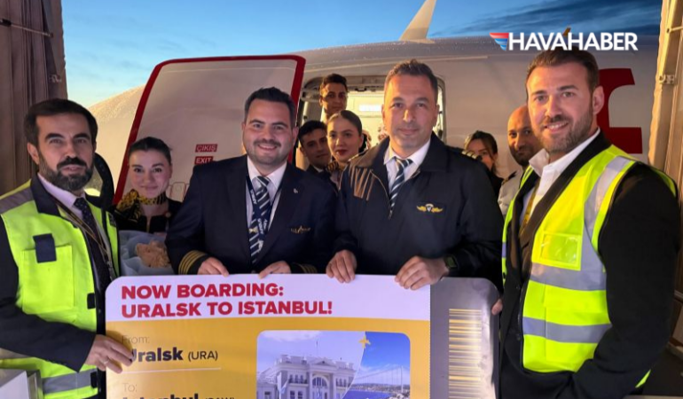 Pegasus’tun İstanbul-Uralsk Uçuşları Başladı