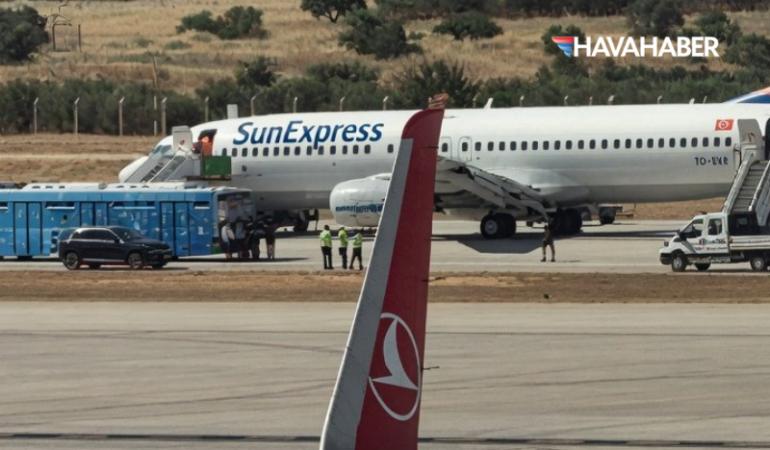 SunExpress'ten Gaziantep'teki lastik patlamasına ilişkin açıklama