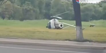 Test Uçuşunda Facia Helikopterin Kuyruğu Koptu, İki Kişi Yaralandı