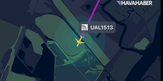 United Airlines uçağı Newark yaklaşmasında drone tehlikesi atlattı