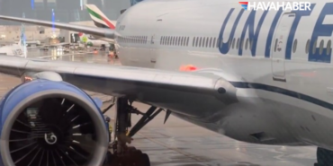 United Airlines uçağında motor arızası! Pilotlar acil durum ilan etti