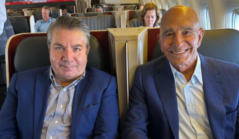 ABD Büyükelçisi Tom Barrack, Washington dönüşünde THY'yi tercih etti