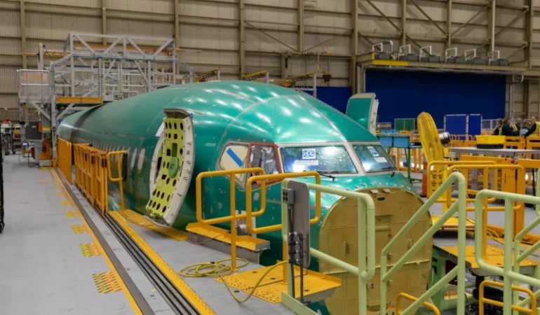 Boeing'den 737 MAX üretiminde tarihi adım 56 yıl sonra yeni montaj hattı açıldı