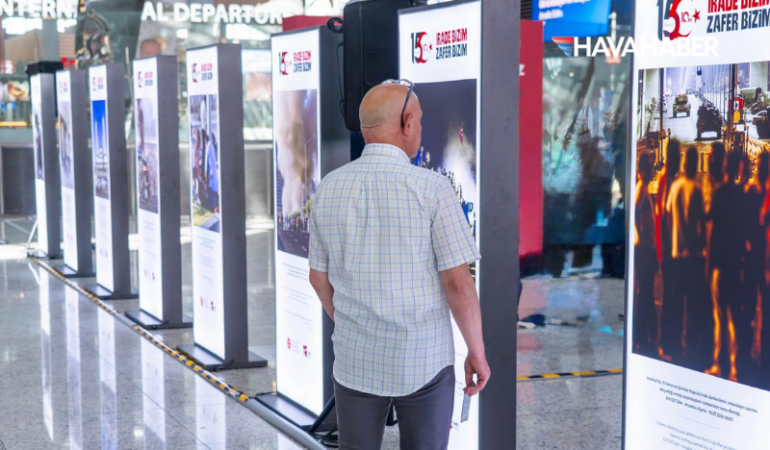 İGA İstanbul Havalimanı, Direniş Ruhunu ve Millî Birlik Hafızasını Geleceğe Taşıyor