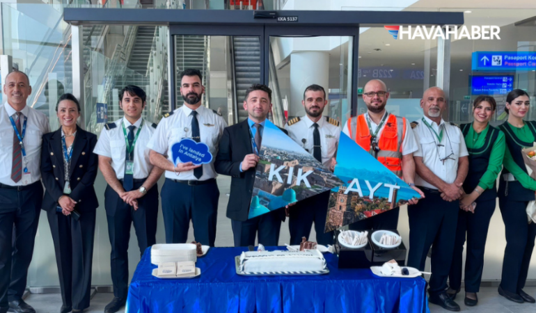 Irak Hava Yolları, Kerkük-Antalya direkt uçuşlarını başlattı