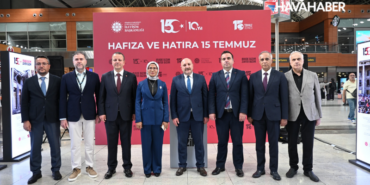 Sabiha Gökçen Havalimanı’nda “Hafıza ve Hatıra 15 Temmuz” Fotoğraf Sergisi Açıldı