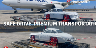 Turkish Cargo'dan lüks otomobiller için özel hava kargo operasyonu