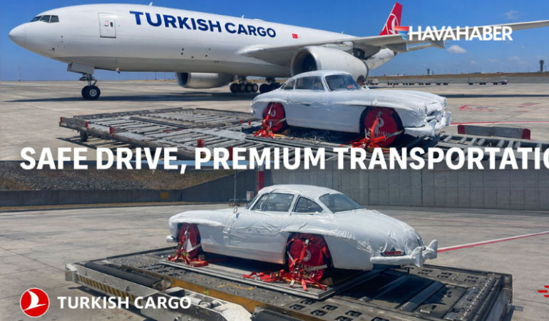 Turkish Cargo’dan lüks otomobiller için özel hava kargo operasyonu